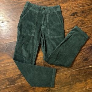 Pact Men's Green Corduroy Pants size small